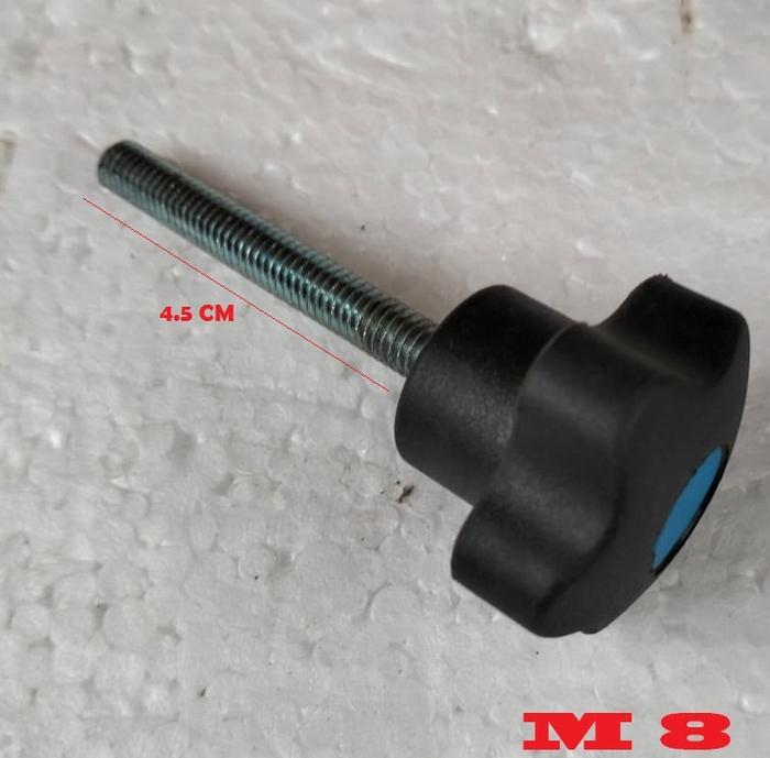 Gambar Knop Star Baut Mur Bintang Knop Plus Baut Kenop Star Knob Tebal kuat - m8 dari Toko Arissapala Hardware undefined Tokopedia