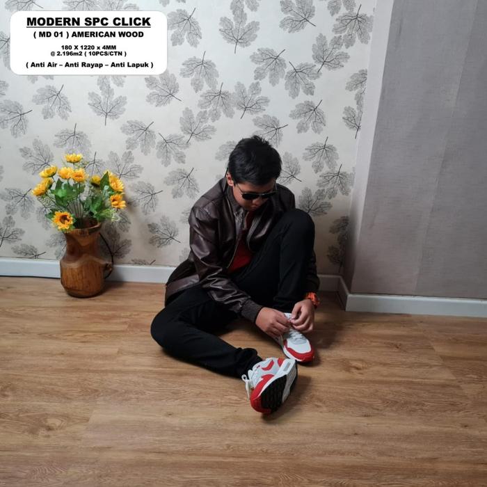 Gambar LANTAI SPC 4MM / MODERN VINYL FLOORING / LANTAI KAYU - MD-01 dari MODERN CIKARANG undefined Tokopedia