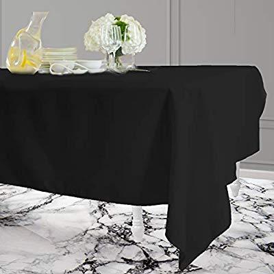 Gambar taplak meja/table cloth berbagai warna bahan full cotton/damask - Hitam dari Endemicastore undefined Tokopedia