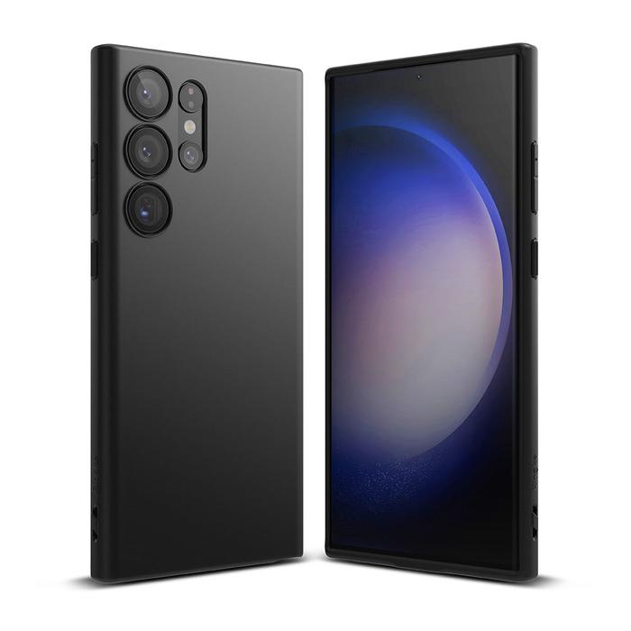 Gambar Case Samsung Galaxy S23 Ultra Plus Ringke Air S Soft Cover Slim Fit - Black, S23 Ultra dari iGad123 undefined Tokopedia