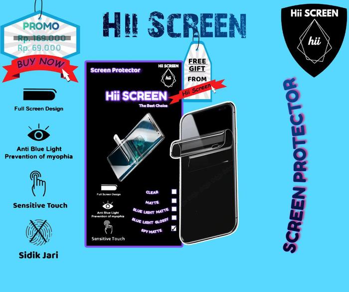 Gambar Hii SCREEN Anti Gores Hydrogel Realme 10 Pro Plus Matte Anti-Spy D+B - Matte Anti-Spy, Depan dari HiiScreen undefined Tokopedia