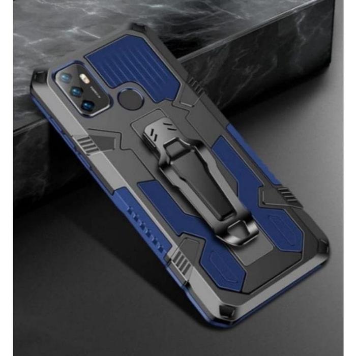 Gambar CASE I-CRISTAL XIAOMI POCO M3 NEW HARD CASE BELT CLIP ROBOT - Biru, XIAOMI POCO M3 dari Phantom Case undefined Tokopedia
