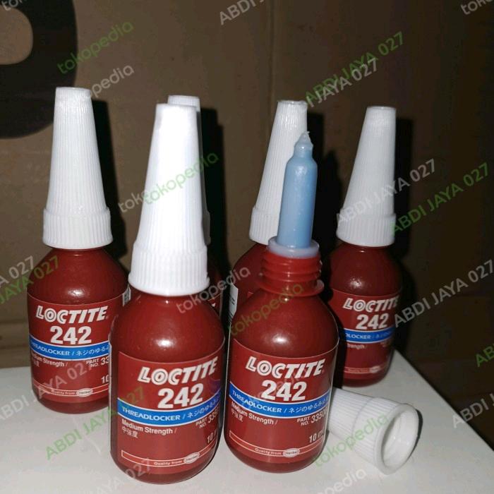 Gambar Loctite 242 Lem penguat Baut perekat baut Thread locker 10ML dari TUGU JAYA ABADI 59 undefined Tokopedia