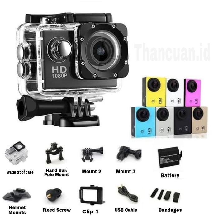 Gambar Camera helm Camera motor touring action Camera sport 4k kogan UHD wifi - Silver No Wifi dari andarashoponline Depok undefined Tokopedia