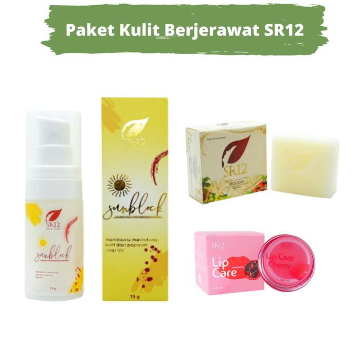 Gambar Paket Perawatan Wajah Remaja SR12 Aman BPOM SR 12 - kulit jerawat dari SR12 Bekasi 21 undefined Tokopedia