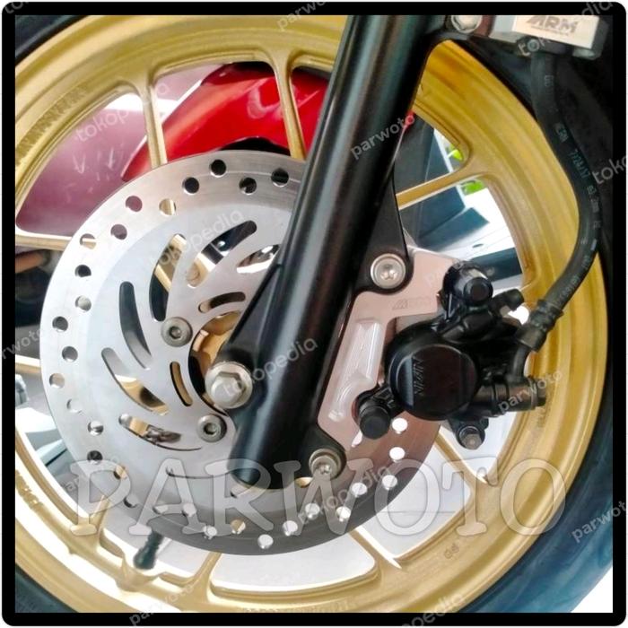 Gambar breket kaliper 220 nissin 1p standard shock vario beat original cnc dari oot81 undefined Tokopedia