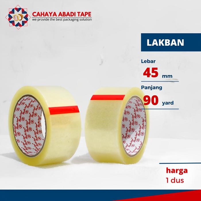Gambar LAKBAN BENING COKLAT BODHI 45MM X 90YARD ASLI TERMURAH PER DUS - BENING dari Cahaya abadi tape undefined Tokopedia