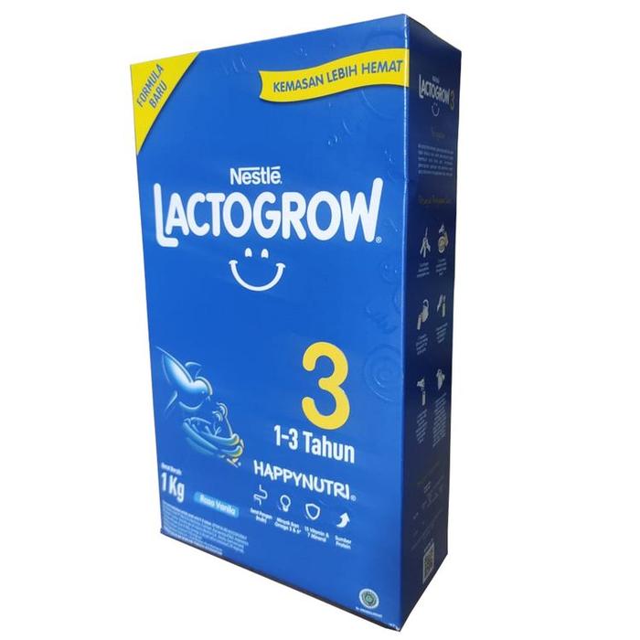 Gambar Lactogrow 3 1kg vanila dari KianoATK undefined Tokopedia