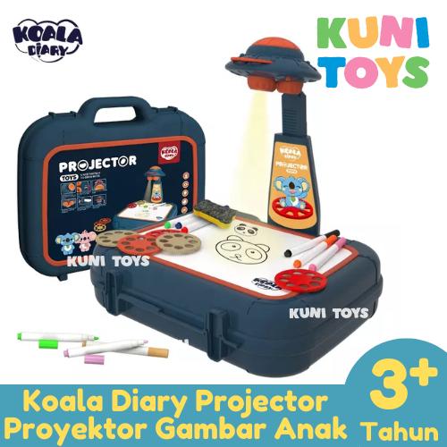 Gambar Koala Diary Projector Mainan Edukasi Meja Proyektor Copy Gambar Anak 3 - Biru dari Kuni Toys undefined Tokopedia