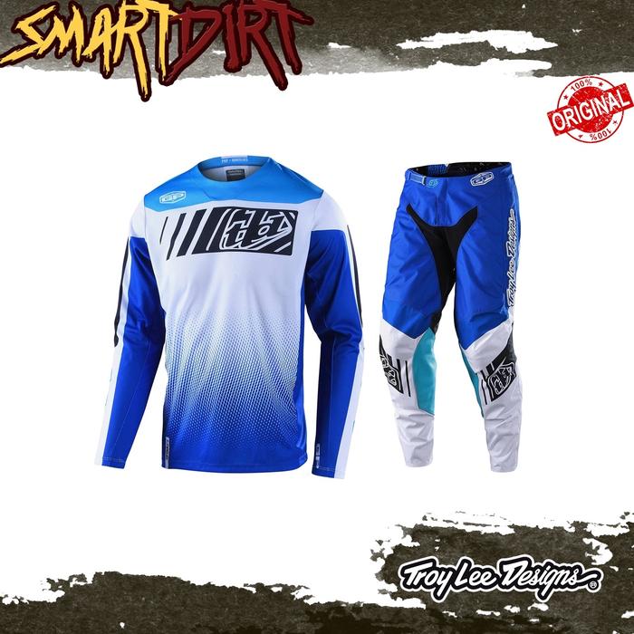 Gambar JERSEY TLD GP ICON 2023 JERSET TROY LEE DESIGNS GP TRAIL ICON ORIGINAL - Biru, 30S dari SMARTDIRT undefined Tokopedia