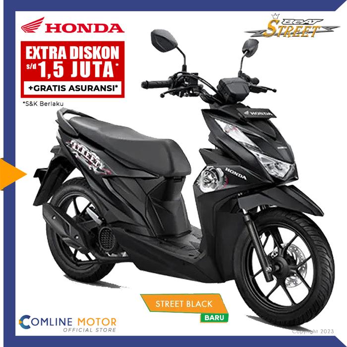 Gambar COMLINE-Sepeda Motor Honda BEAT STREET 2023 - Street BLACK, KTP=JKT/TGR dari ComLine Motor undefined Tokopedia