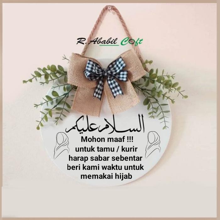 Gambar Hiasan Dinding Bulat Putih best seller - white2 dari produsen_Hiasankuu undefined Tokopedia