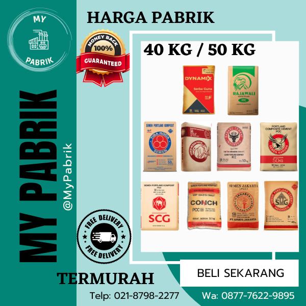 Gambar SEMEN PPC RAJAWALI PCC GARUDA OPC SERANG 40 50 KG 40KG 50KG DO ZAK SAK - GRESIK, 50 KG dari MyPabrik undefined Tokopedia