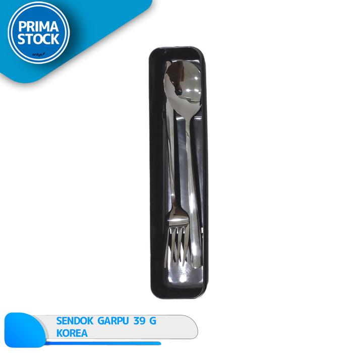 Gambar SET BOX SENDOK GARPU STAINLESS KOREA SUJEO SOUVENIR GIFT HITAM GOLD - Black dari Prima Stock undefined Tokopedia