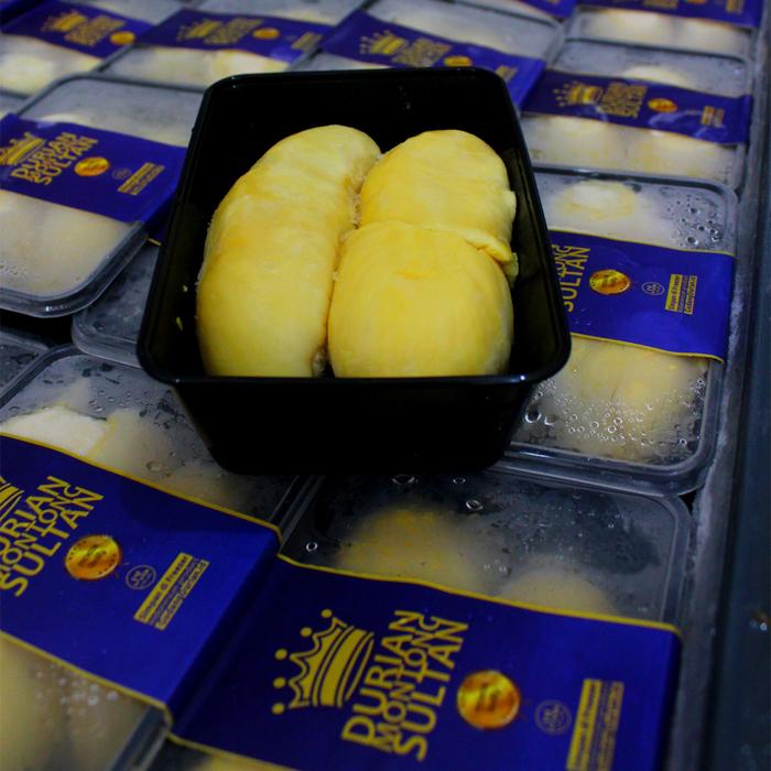 Gambar Durian Kupas Montong Sultan dari Asun Durian Semarang undefined Tokopedia