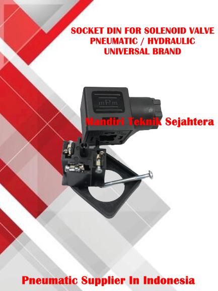 Gambar Socket din plug coil solenoid valve hydraulic AC / DC dari Mandiri Teknik Sejahtera Jkt undefined Tokopedia