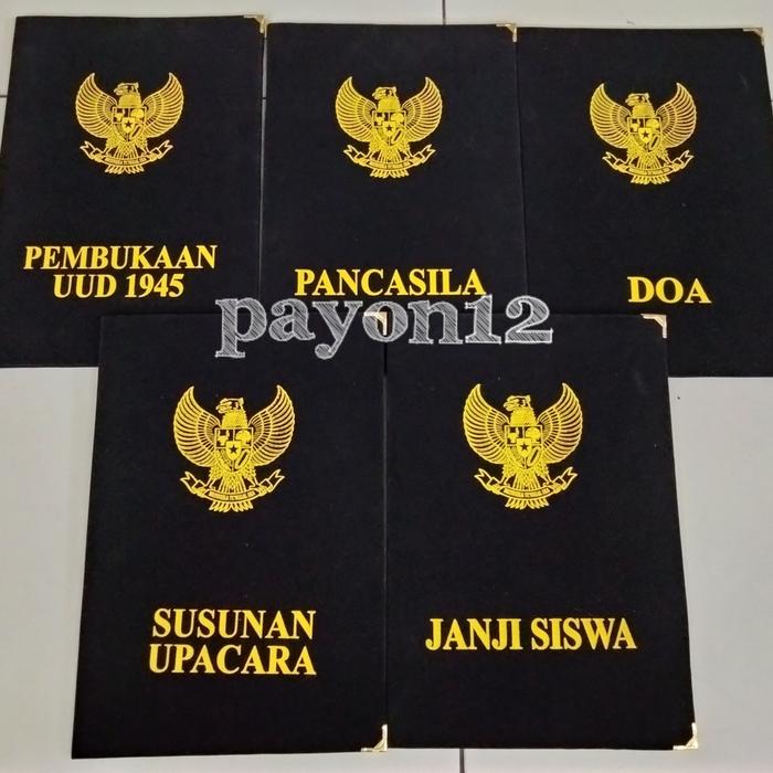 Gambar map upacara bendera 1set map bludru map teks - Hitam dari payon12 undefined Tokopedia