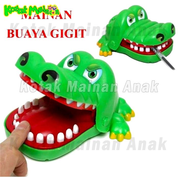 Gambar Mainan Anak CROCODILE DENTIST GAME Mainan Gigit Buaya Surprise Toy - Crocodile dari Kotak Mainan Anak undefined Tokopedia