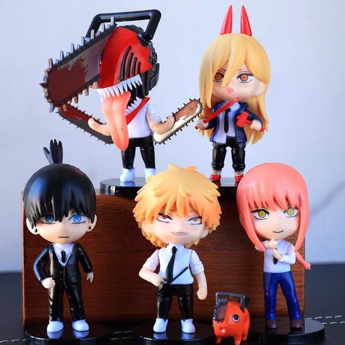 Gambar CHAINSAW MAN ACTION FIGURE SET 8 - 8B dari KIDDY STATION1 undefined 4 Tokopedia