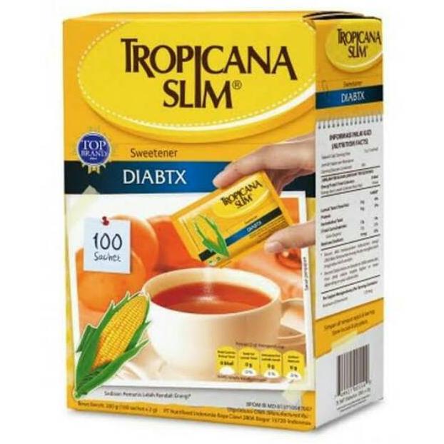 Gambar TERLARIS Gula Tropicana Slim DIabtx 100 dari ricosaputrastoree undefined Tokopedia