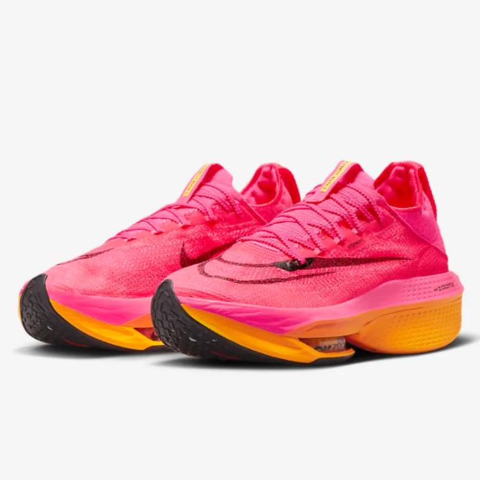 SEPATU RUNNING NIKE AIR ZOOM ALPHAFLY NEXT% HYPER PINK DN3555-600 SIZE