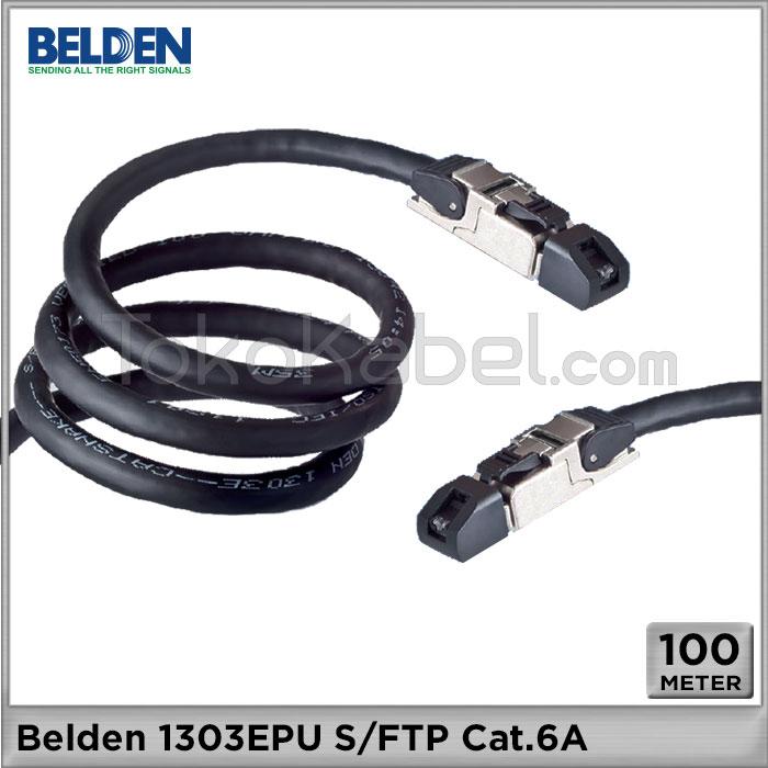 Gambar Kabel S/FTP Cat.6A Belden 1303EPU RJ45-RJ45 - 100m dari tokokabel undefined Tokopedia