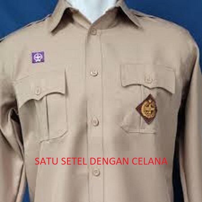 Gambar seragam pramuka pembina guru - LENGAN PANJANG, XL dari ZIAN.COLLECTION undefined Tokopedia
