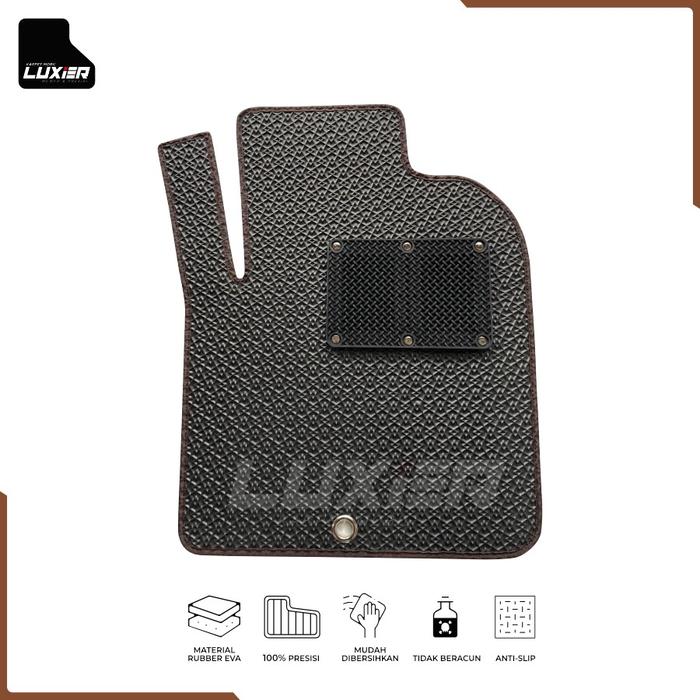 Gambar Karpet Mobil Honda WRV 2022-up Luxier EVA SingleECO Full Set - Cokelat dari Karpet Mobil Luxier undefined Tokopedia
