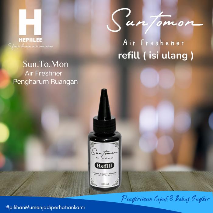 Suntomon Scent Pengharum Ruangan Pengharum mobil refill isi ulang Cool  Sauvage di Hepiilee Tokopedia