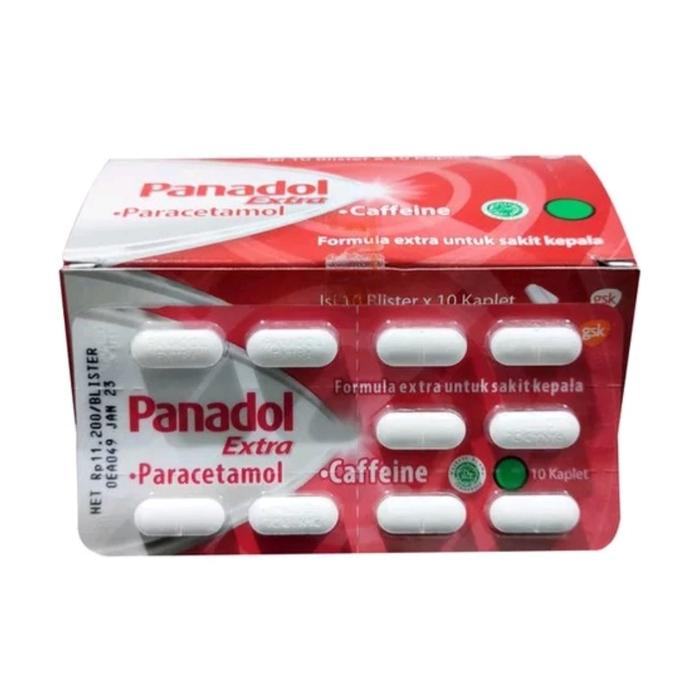 Gambar Panadol Tablet isi 10 - Panadol Biru dari Adhi Larasati undefined Tokopedia