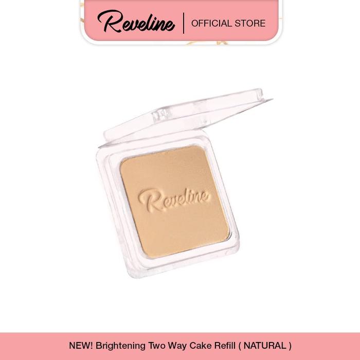 Gambar REVELINE Brightening Two Way Cake Makeup Bedak Padat: Ivory, Natural, Tropical 14gr - Ref LE-Natural dari Primrose Beauty Shop undefined Tokopedia