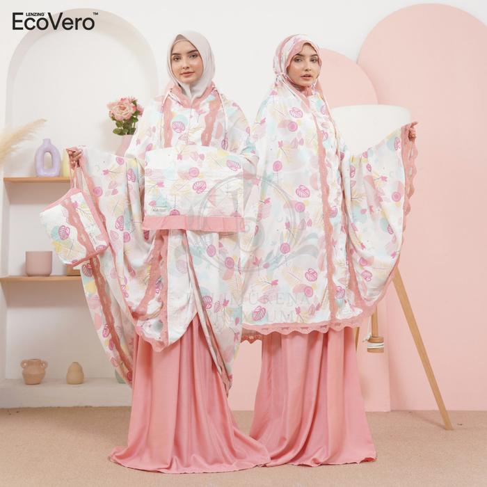 Gambar Mukena Premium Ecovero Dewasa - Desain Elegan Bahan Ramah Lingkungan - Pink Dusty dari BerGAYA Masa Kini undefined Tokopedia