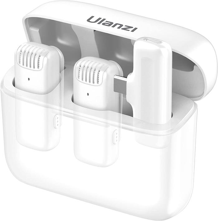 Gambar ULANZI J12- Android Wireless Lavalier Microphone for Android Type-C - Putih dari SINAR PHOTO undefined Tokopedia