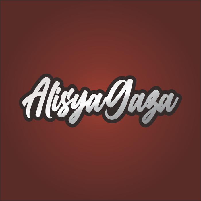 Gambar Sticker Hologram Cutting | Custom Nama/Teks - Dengan Outline, 2cm dari Edmus Store undefined Tokopedia