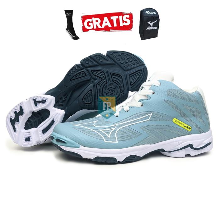 Gambar sepatu volly mizuno wave lightning z7 mid Pria dan wanita black - Avocado, 39 dari FPSPORTS undefined Tokopedia