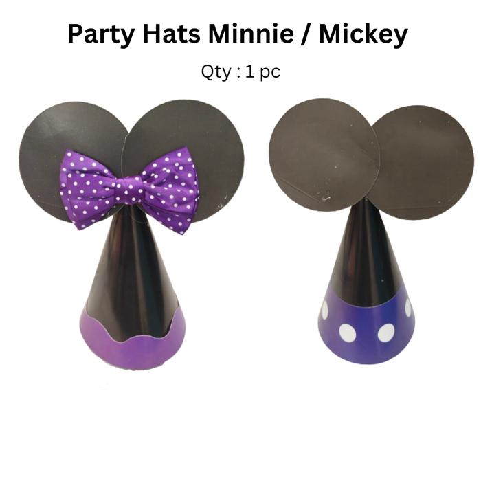 Minnie Mouse Party Hat Diy Mickey Hat Cartoon Disney Mickey Minnie