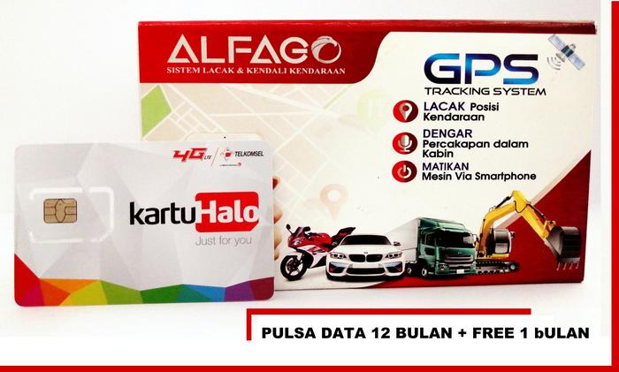 Gambar KARTU HALO & PULSA DATA GPS ( INTERVAL DATA TERCEPAT ) - 13 Bulan dari Alfago-Online undefined 5 Tokopedia