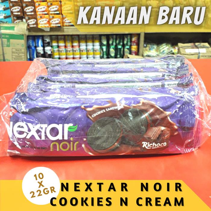 Gambar NABATI NEXTAR Noir Cookies and Cream / Cokelat ( 1 PAK = 10 PCS ) dari Kanaan Baru undefined Tokopedia
