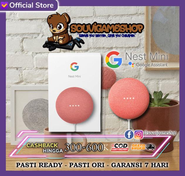 Gambar GOOGLE NEST MINI (HOME MINI 2ND Generation) WRTY 6 MONTHS - Coral dari souvigames undefined Tokopedia