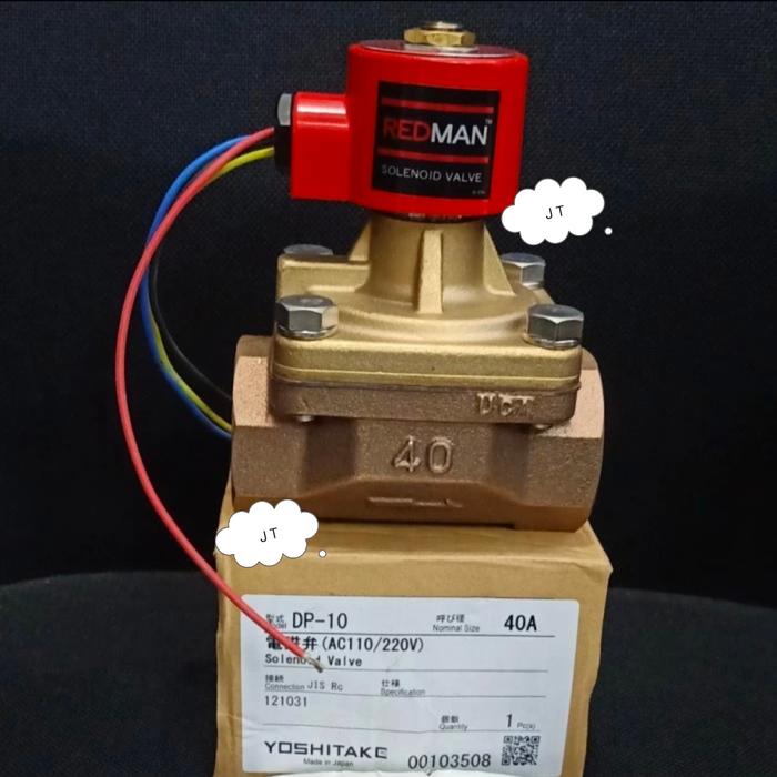 Gambar solenoid valve yoshitake DP-10 40A (1.5inch / 11/2") AC 110/220V dari jaya-teknik1 undefined Tokopedia