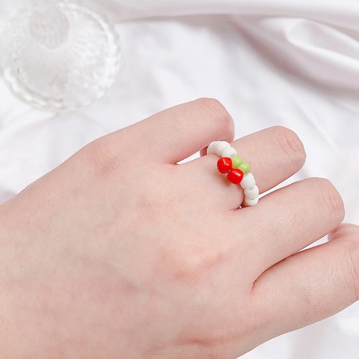 Gambar Cherry Ring Bracelet Set - MOMONECO - Ring dari Momoneco undefined Tokopedia