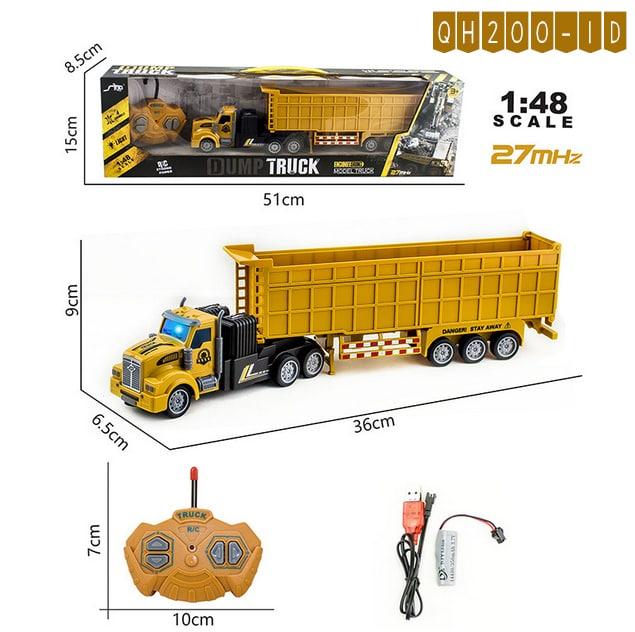 Gambar Mainan Anak Laki-Laki RC Truck Tronton Fuso, Truk Kontainer Panjang - 1D dari ROZENZEEP undefined Tokopedia