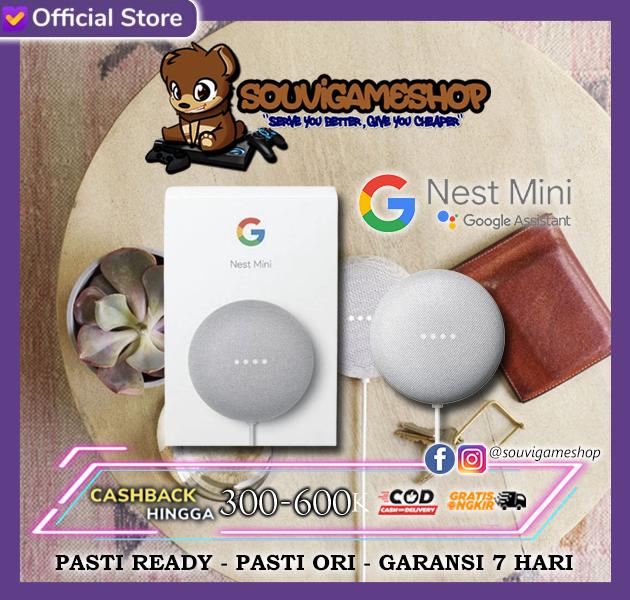 Gambar GOOGLE NEST MINI (HOME MINI 2ND Generation) WRTY 6 MONTHS - Chalk White dari souvigames undefined Tokopedia