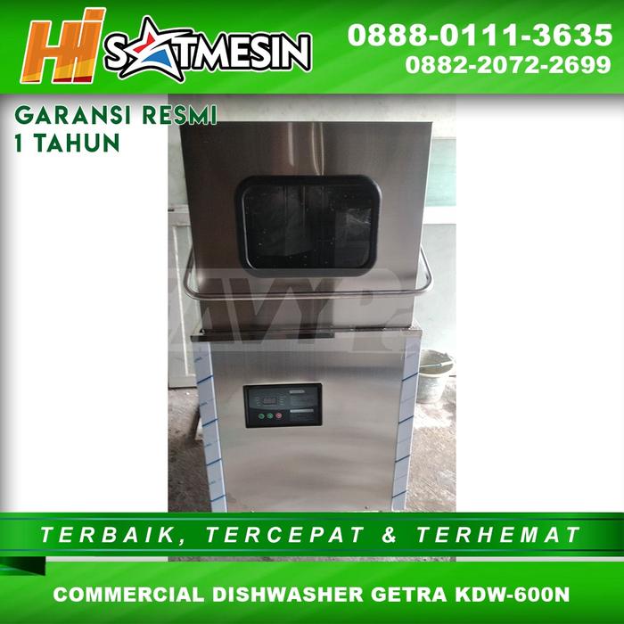 Gambar Mesin Cuci Piring Resto Getra KDW-600N Restoran Dish Washer Murah dari Heavypack undefined Tokopedia