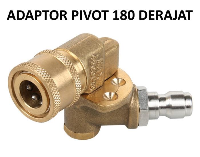 Jual KEPALA ADJUSTABLE PIVOT ADAPTOR ADAPTER KONEKTOR SAMBUNGAN NOZZLE ...