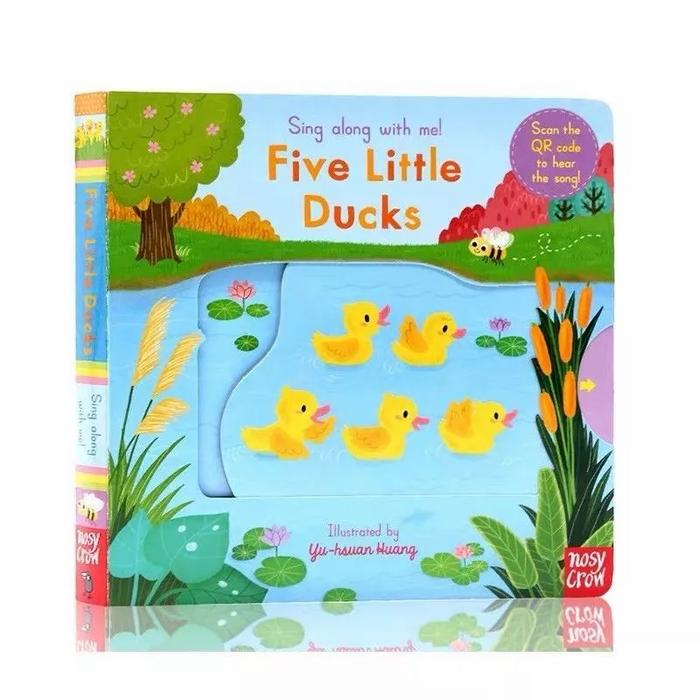 Gambar Buku Sing Along Five Little Ducks Push Pull Slide Board Music Book dari mybabywardrobe undefined Tokopedia