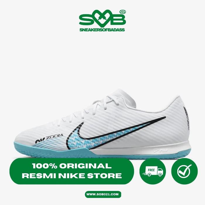 Sepatu Futsal Nike Zoom Mercurial Vapor 15 Academy IC White-DJ5633-146 46  di Sneakers Of Badass Tokopedia