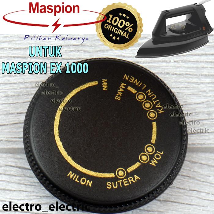 Gambar Sparepart Knob dan Dudukan Gosokan Setrika MASPION EX 1000 dan EX 1010 - HANYA_KNOB dari ElectroElectric undefined 4 Tokopedia