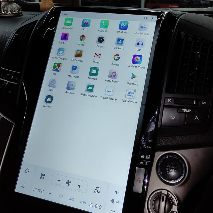 Gambar Head Unit Android LAND CRUISER VX 200 Th. 2012 RAM 6/128 GB ver. 11 dari lineaudio undefined Tokopedia