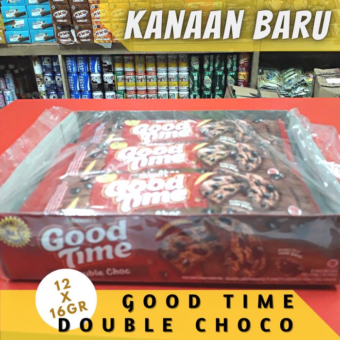 Gambar GOOD TIME Double Choco Cokelat Coklat Chocolate ( 1 PAK = 12 PCS ) dari Kanaan Baru undefined Tokopedia